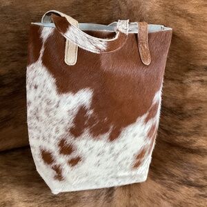 Latico Cowhide Leather Tote Handbag
